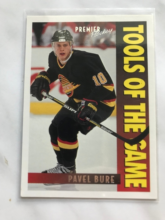 1995-96 Topps Premier Tools Of The Game Pavel Bure #415