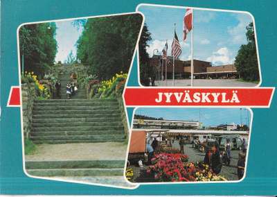 Jyväskylä. sommitelmakortti, e284