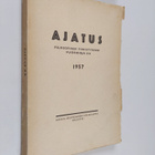 Ajatus 20 : Filosofisen yhdistyksen vuosikirja 20 - pikkukuva 1