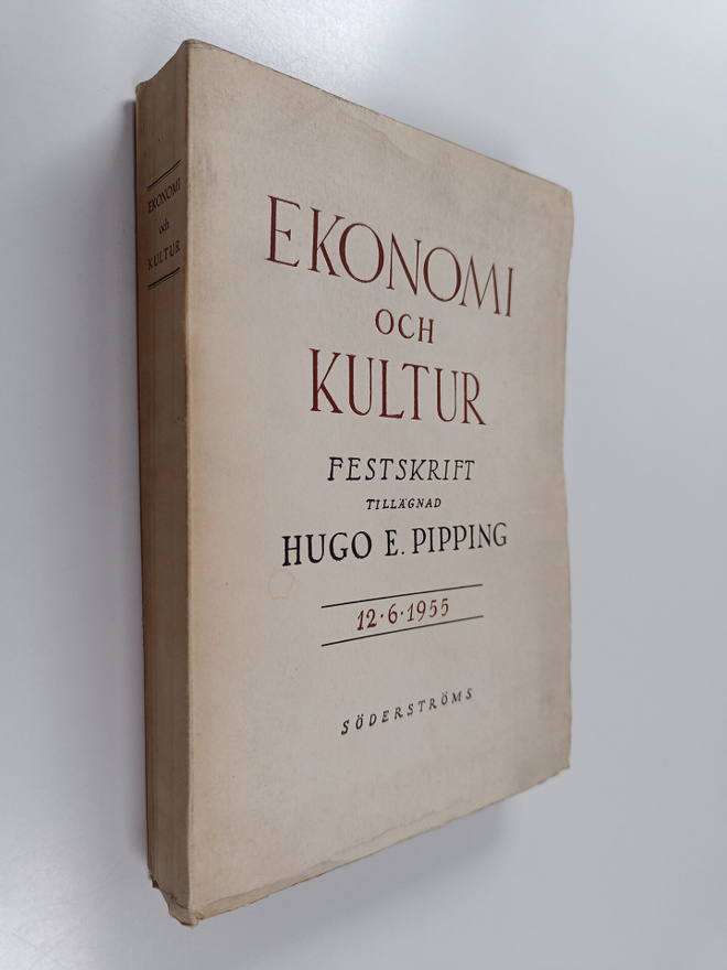 Eilif Appelberg : Ekonomi och kultur : festskrift tillägn...