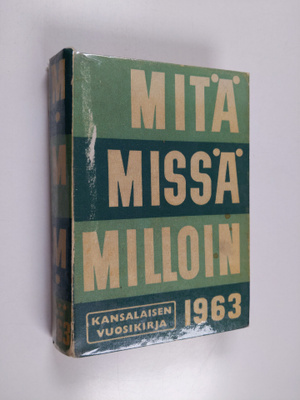 Mitä Missä Milloin 1963