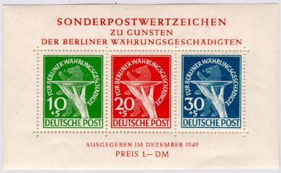 Berlin Mi Bl 1 I ++ (kuvakevirhe)