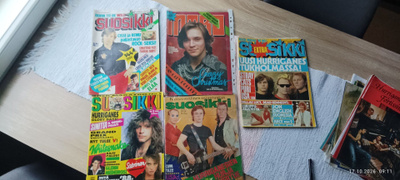 Suosikki lehdet+Fan Club kopiot+kuvat