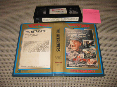 The Retrievers-VHS (FIx, Videotragen Kultakantiset, K-18)