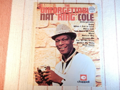 THE UNFORGETTABLE NAT 'KING' COLE NUOTTIKIRJA