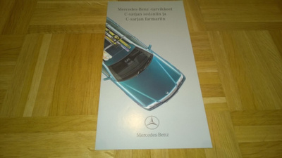 Esite Mercedes C-luokka W202/S202 tarvikkeet, 1999