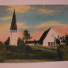 Pello, kirkko, vanha väripk (Mäklin), p. 1950-l. - pikkukuva 1