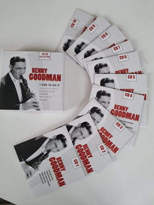 BENNY GOODMAN 10 CD-LEVYN KOKOELMA