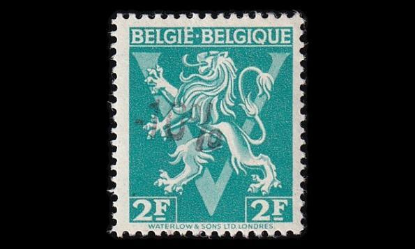 Belgia 746_I ** Vaakuna 2 Fr -10% (1946)