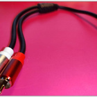 2 x RCA uros - 3.5mm naaras AUX-liitin / sovitin #29587 - pikkukuva 2