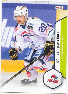 2016-17 DEL2 #186 Ville Järveläinen Heilbronner HPK Saipa