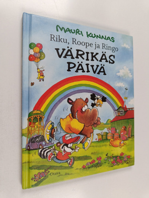 Mauri Kunnas : Riku, Roope ja Ringo : värikäs päivä
