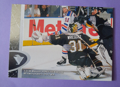 Upperdeck Ken Wregget, Penguins 1995-96