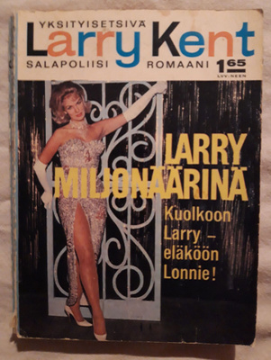 Larry Kent 15/1965: Larry miljonäärinä