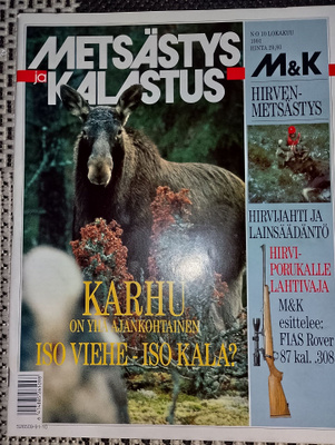 Metsästys ja kalastus 10/1991
