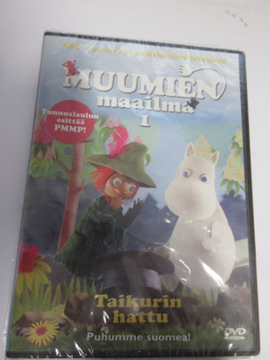 MUUMIEN MAAILMA 1 TAIKURIN HATTU DVD - UUSI