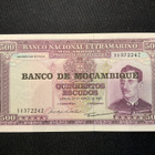 Portugal Ultramarino, Mocambique 500 Escudos 27.3.1967 - pikkukuva 1