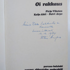 Pirjo Viksten ym. : Teemana tänään 2, Oi rakkaus (signeer... - pikkukuva 3