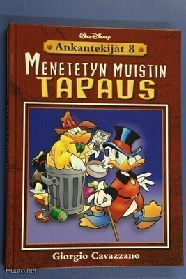 Ankantekijät 8. Menetetyn muistin tapaus. 1. painos.