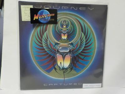 JOURNEY - CAPTURED M-/M- 2LP + NIMIKIRJOIITUS!!!