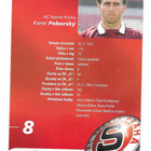 AC Sparta Praha Teamissued Signed # Karel Poborsky Nimmari - pikkukuva 2