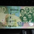 Ghana 10 Cedis 2010 P39 UNC - pikkukuva 1