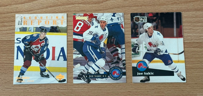 Joe Sakic - 3 erilaista