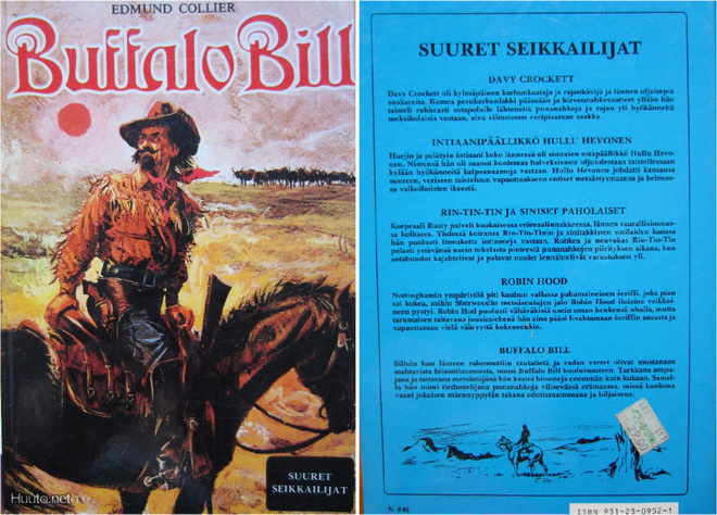 Edmund Collier: BUFFALO BILL [Suuret Seikkailijat]  2p. -88