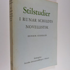 Henrik Cederlöf : Stilstudier i Runar Schildts novellistik - pikkukuva 1