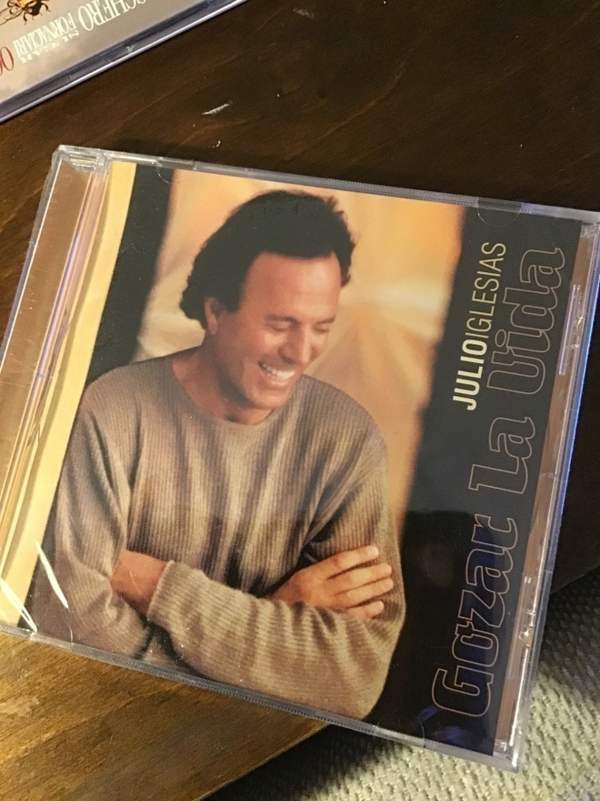 Julio Iglesias . Gozar la vida CDS single