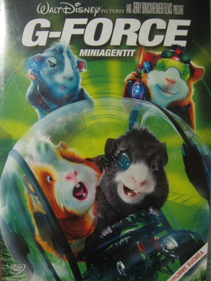 G-FORCE MINIAGENTIT DVD