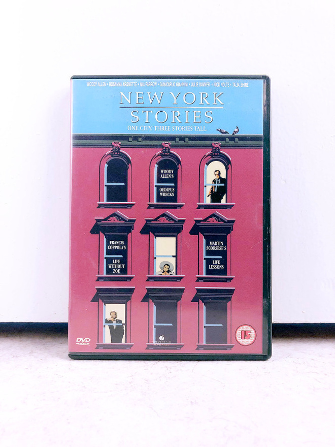 New York Stories (1989) DVD UK import Suomitekstitys