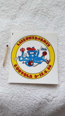 Liikuntajamit Kouvola 1988 Tarra OP SVUL