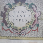VANHA Kartta Intia Regni Valentiae Typus 1700-l - pikkukuva 2