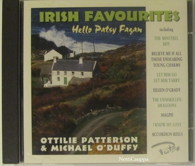 Ottilie Patterson & Michael O'Duffy • Irish Favourites CD