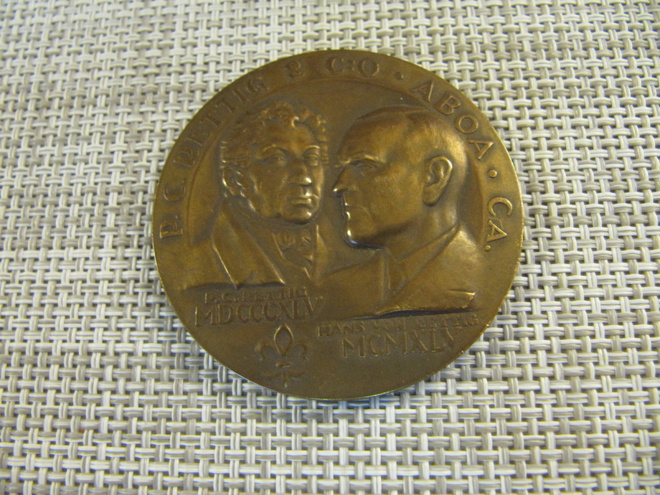 P.C.Rettig & C:o ABOA.Ca mitali  1945 / J.Vikainen 1945.