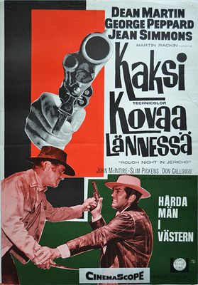 Elokuvajuliste: Kaksi Kovaa Lännessä (Dean Martin)