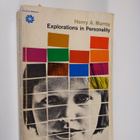 Henry A. Murray : Explorations in personality : a clinica... - pikkukuva 1