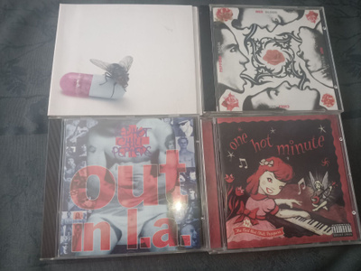 red hot chili peppers - x 4cd + 1dvd