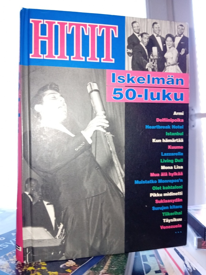 Nuottikirja : Hitit - iskelmän 50-luku ( SIS POSTIKULU  )