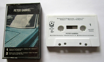 PETER GABRIEL "1977" C-KASETTI