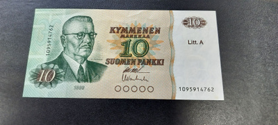 10mk 1980 Litt.A, OLL-Van, KL 8-9