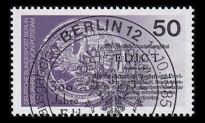 Berlin 743 o Edikts von Potsdam EPL (1985)