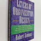 Robert Simons : Levers of organization design : how manag... - pikkukuva 1
