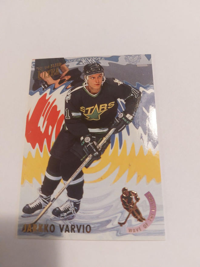 1993-94 Ultra Wave of the Future #19 Jarkko Varvio