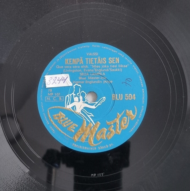 Savikiekko 1956 - Seija Lampila - Blue Master BLU 504
