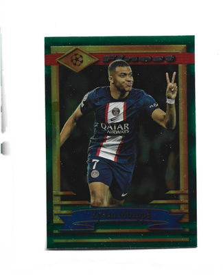 KYLIAN MBAPPE - PSG - 2022 TOPPS FINEST # 50 - FUTIS