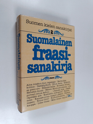 Sakari (toim.) Virkkunen : Suomalainen fraasisanakirja 2
