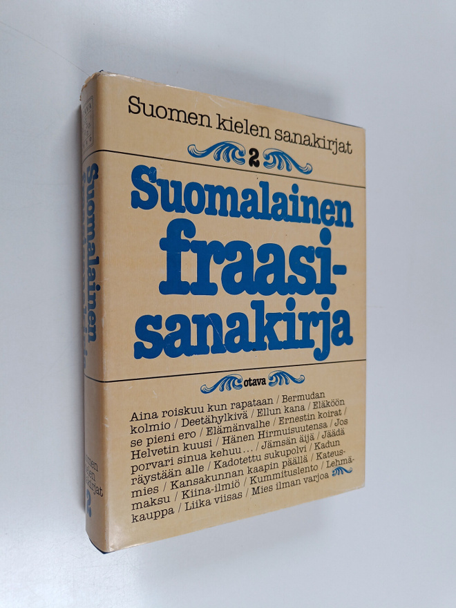 Sakari (toim.) Virkkunen : Suomalainen fraasisanakirja 2