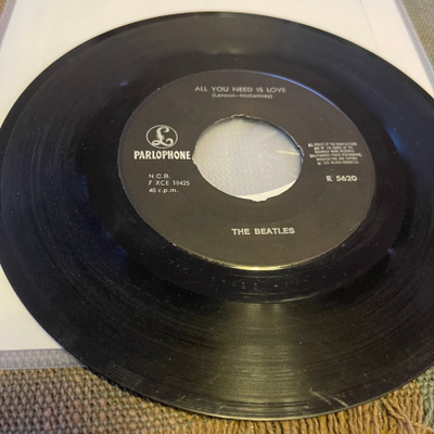 THE BEATLES: All You Need Is Love * Baby, You…. * FIN 1967